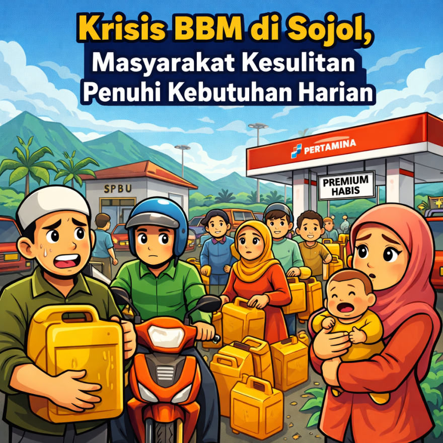 Krisis BBM di Sojol, Masyarakat Kesulitan Penuhi Kebutuhan Harian